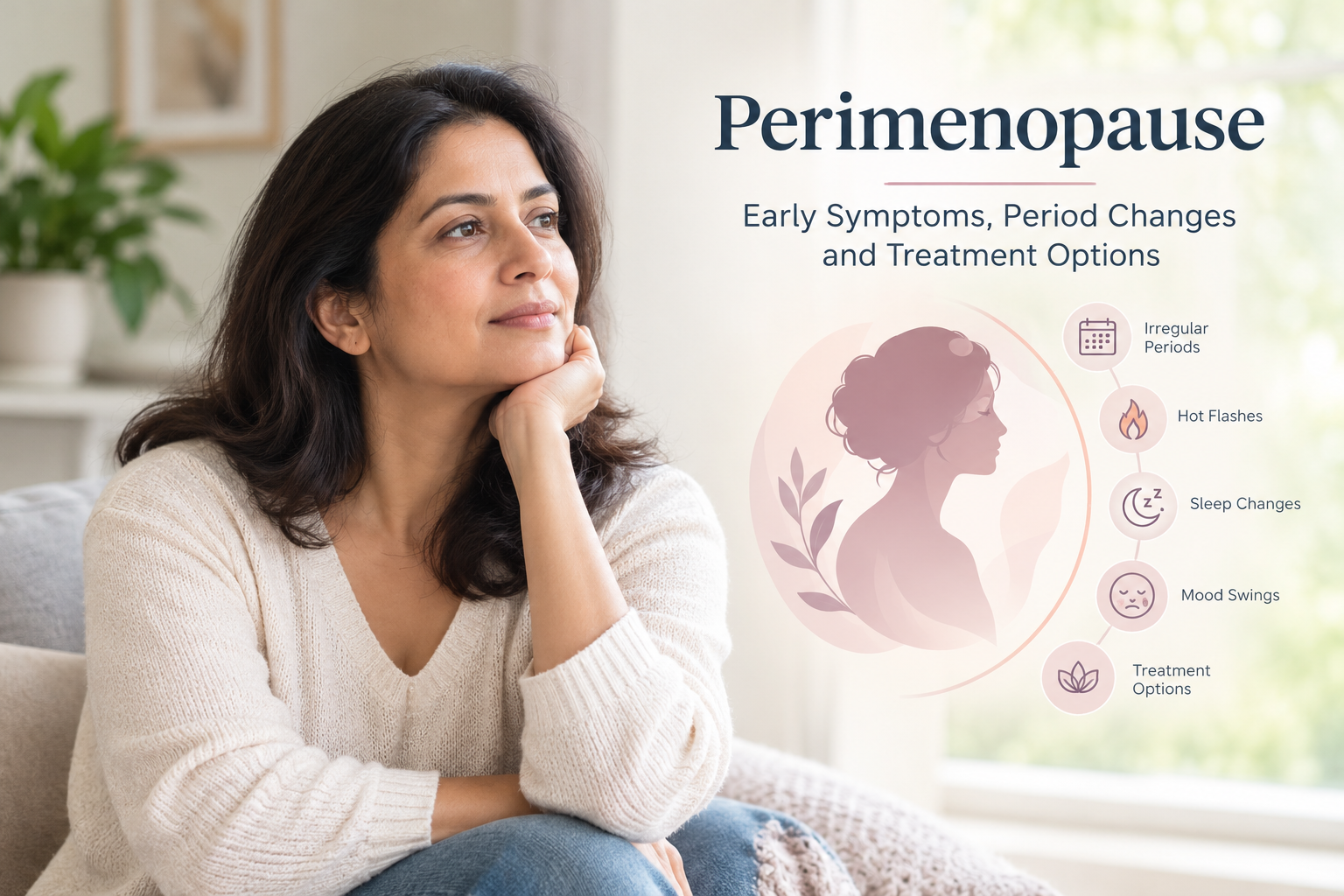 Perimenopause: Early Symptoms, Period Changes and Treatment Options